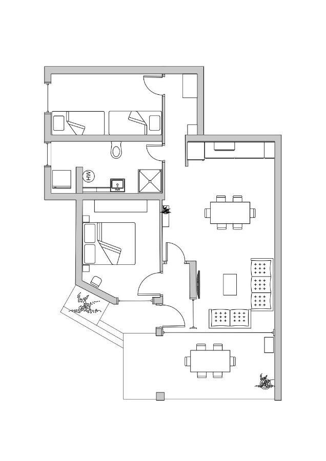 Apartman Luka คาชเตลา ภายนอก รูปภาพ